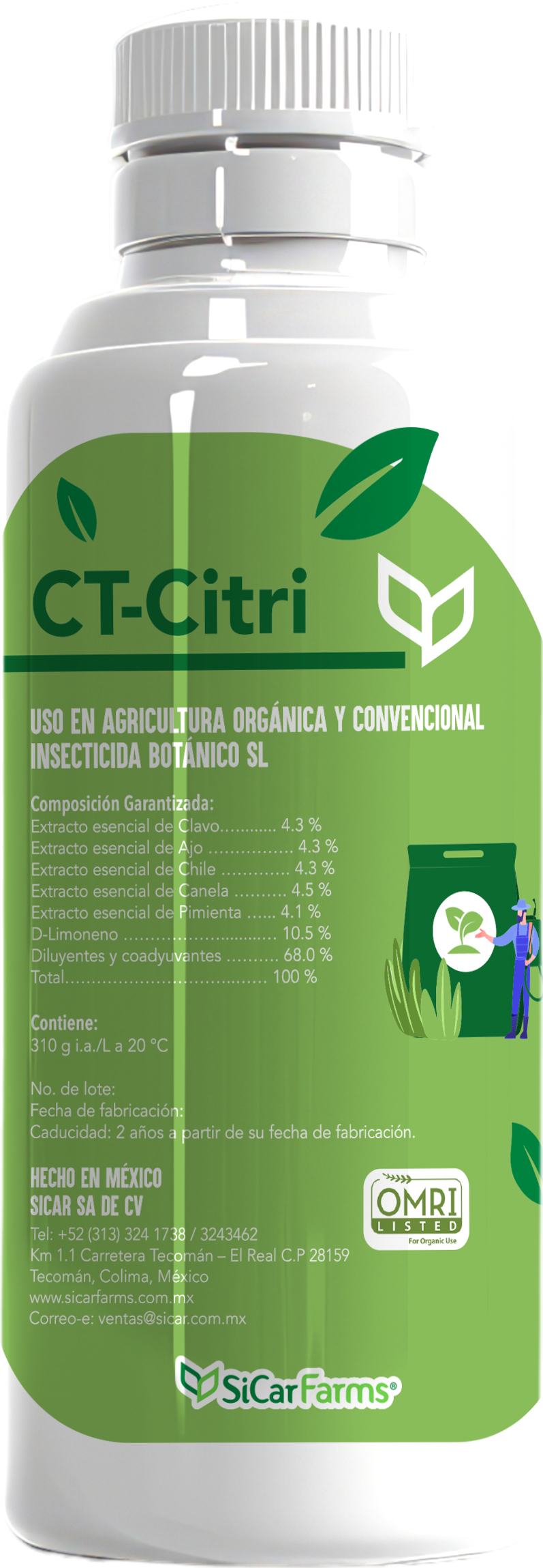 Botella CT-Citri Insecticida
